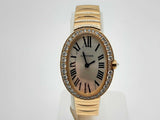 Cartier 3208 24mm Baignoire 18k Yellow Gold Diamond Bezel Quartz Watch Do0125exzxde