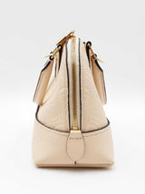 Louis Vuitton Neo Alma Bb Bag In Cream Monogram Empreinte Leather Fw0626cxzdu
