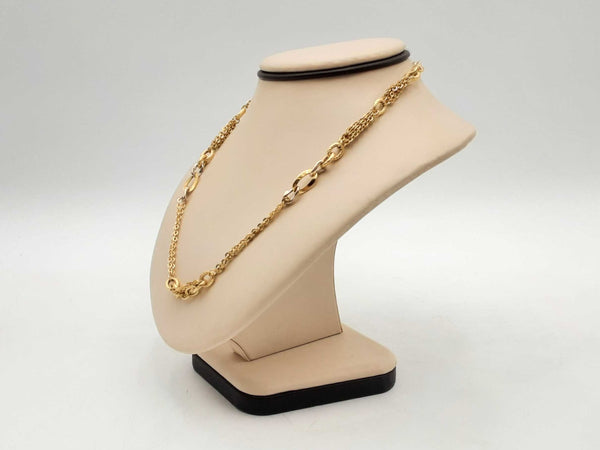 18k Yellow Gold 11.20g Link Chain 18 In Aa0525pcrsa