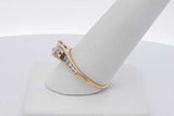 0.36cttw Diamond Ring In 14k Yellow Gold 1.7 Grams Size 9.25 Eb0926oxzsa