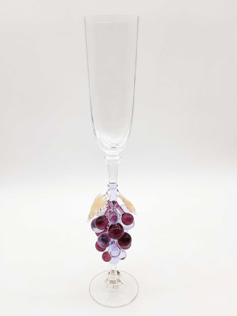 Murano Grape Glass Champagne Flute Do0125wxde