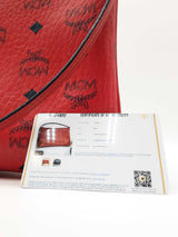 Mcm Ruby Red Visetos Liz Pouch Sd0526lzxdu