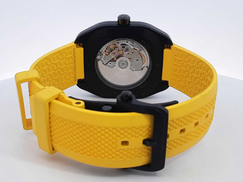 Hermes 39mm Ho8 Titanium Automatic Watch Sd0125wozxsa