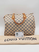 Louis Vuitton Damier Azur Speedy 35 Eb0426wxzsa