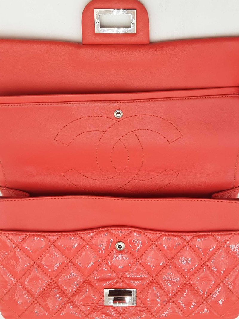 Chanel Red Patent Leather Double Flap Crossbody Sd0525lrzxsa
