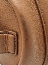 Marc Jacobs The Mini Duffle In Argan Oil Brown Oil Pebbled Leather Fw1026pxdu