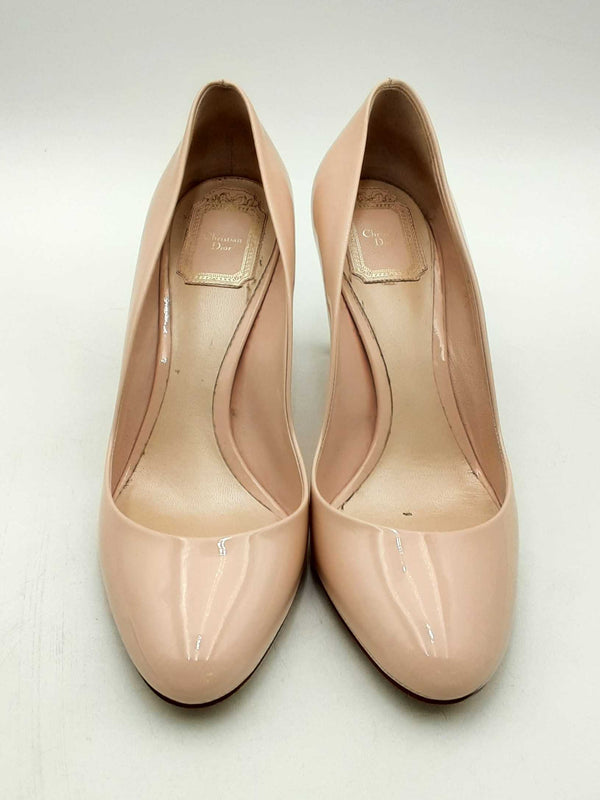 Christian Dior Sublime Light Pink Patent Leather Pumps Size 39.5 Eb0225lrxsa