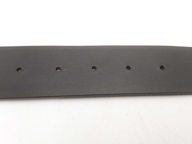 Dolce & Gabbana Black Leather D&g Logo Belt Size 36/90 Sd0725crsa