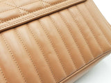 Gucci Marmont Small Shoulder Bag In Beige Matelassè Aria Calfskin  Fw0326exzdu
