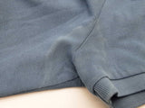 Moncler Logo Patch Slate Blue Polo Shirt Size L Do0926rxde