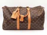 Louis Vuitton Monogram Canvas Keepall 50 Duffel Bag Sd0925rzxdu