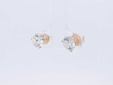 2.17ctw Lab Grown Diamond Stud Earrings In 14k Yellow Gold 1.1 Grams Sd0723srxsa