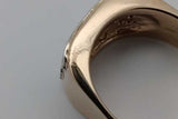 1.15cttw Diamond Ring In 14k Yellow Gold 16.2 Grams Size 9 Eb1026llxzsa