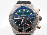Breitling Super Chronomat B01 44mm Green Dial Automatic Watch Sd0625pzxzsa