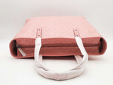 Michael Kors Logo Carter Top Zip Tote Bag Pink Sd0825rzsa