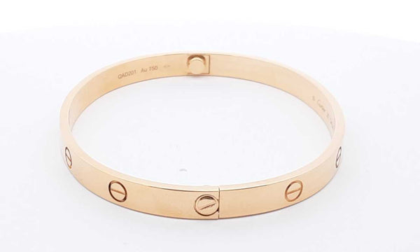 Cartier 18k Yellow Gold Love Bracelet Size 20 Ebwcxzdu 144010022048