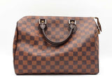 Louis Vuitton Speedy 30 Handbag In Damier Ebene Coated Canvas Fw1225rzxdu