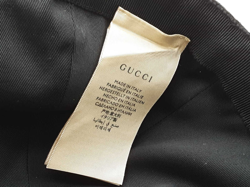 Gucci Black Gg Canvas Green Red Web Baseball Hat Size Xl Do1025lxzde