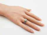 1.79 Cttw Diamond & 14k White Gold Halo Bridal Set 6.5 Grams Size 5 Fw0726erzdu