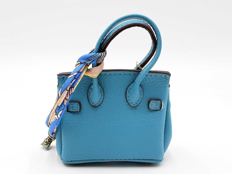 Mini Barkin Bag Doggie Waste Bag Dispenser Charm In Teal Fw1025cdu