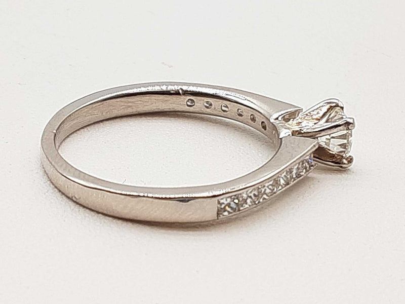 0.50 Cttw Diamonds 0.95 Platinum 3.9g Ring Size 6.5 Do0325worde