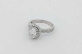 1.52cttw Diamond Ring In 14k White Gold 5.3 Grams Size 7.75 Eb1026lxxzsa