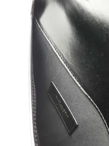 Yves Saint Laurent Black Leather Uptown Pouch Eb0626orxde