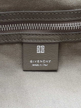 Givenchy Voyou Shoulder Bag In Dark Khaki Tumbled Leather Fw0925pzxdu