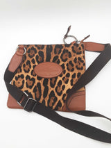 Dolce & Gabbana Leopard Print Crossbody Bag Eb0126wxzde