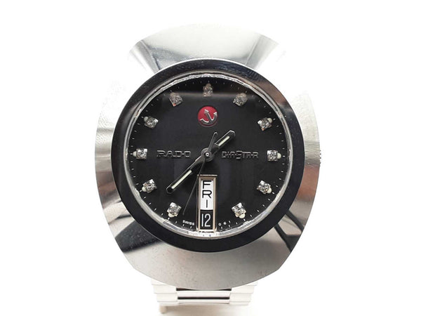 Rado 648.0408.3 35 Diastar Black Dial Steel Automatic Watch Do07240xzde