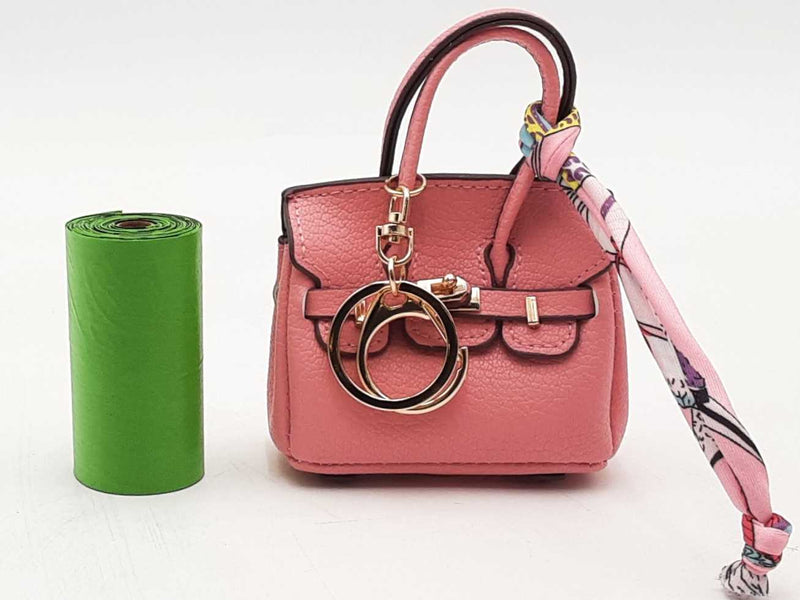 Mini Doggie Bag Charm Pink Aa0925csa