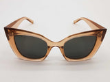 Yves Saint Laurent Ysl Sl552006 Pink Gold Frames Gray Lens Sunglasses Do626oixde