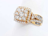 Approx. 2.48ctw Diamond Ring In 14k Yellow Gold 5.55 Grams Size 7.5 Eb0924sxzsa