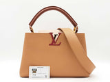 Louis Vuitton Capucines Mm Handbag In Multicolor Taurillon Leather Fwlozxdu