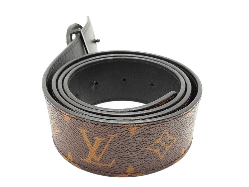 Louis Vuitton Lv Circle Reversible Black Belt 95/38 Sd1125lcrde