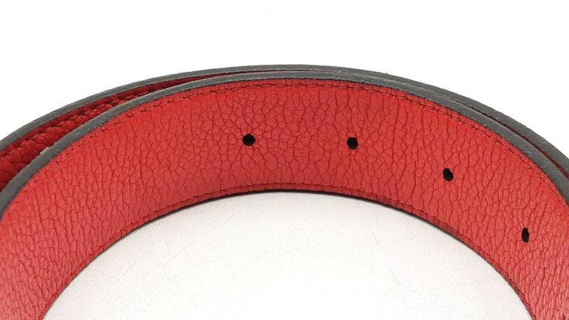 Louis Vuitton Lv Initiales Buckle & Reversible Leather Belt Size 30 Fw0525lrzdu