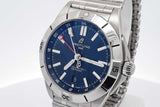 Breitling Gmt 40mm Automatic Stainless Steel Watch Eb1225lrxzsa