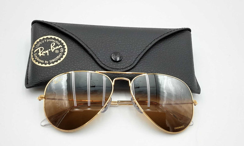 Ray- Ban Aviator Large Gold Frame Sunglasses Ebwrdu 144030005169