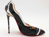 Christian Louboutin Tronetta 120 Black Size 37.5 Aa0826lzxsa