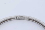Chanel 18k White Gold Coco Crush Bangle Bracelet 16.9 Grams Eb0626orxzde