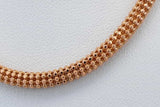 21k Yellow Gold Mesh Chain Necklace 14.5 Grams 16 Inch Eb0926ooxzde