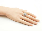 3.92 Cttw Diamond & 14k Gold Art Deco Statement Ring 8.8g Size 7.75 Fw0326lrzxdu