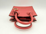 Michael Kors Extra Small Red Pebbled Leather Crossbody Bag Fw1024pxsa