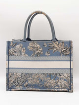 Christian Dior Dioriviera Medium Book Tote In Cotton Canvas Fw1225llxzdu