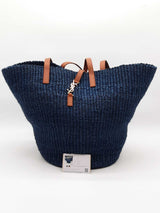 Yves Saint Laurent Panier Blue Raffia Tote Bag Eb0526cxzde