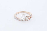 1.0cttw Lab Grown Diamond Ring In 14k Yellow Gold 3.76 Grams Size 7 Eb0726ccrde
