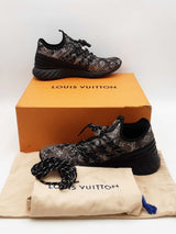 Louis Vuitton Fastlane Monogram Denim Sneakers Size 10 Eb0726orxsa