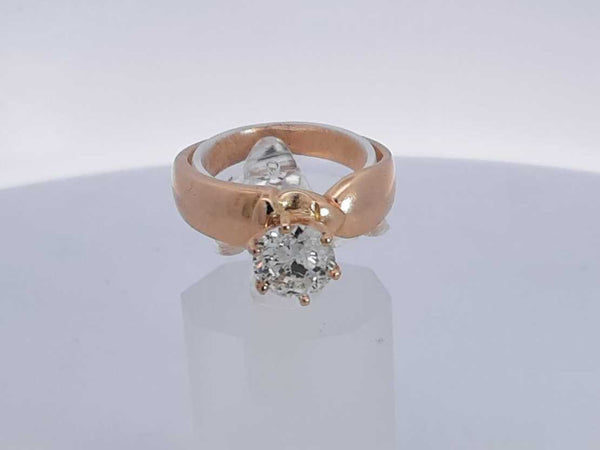 1.05 Cttw Diamond 14k Yellow Gold Ring 6.2 Grams Size 7.5 Aa0325lsxzsa