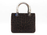 Christian Dior Lady Dior Leopard Print Pony Hair Handbag Sd0126ozxzde