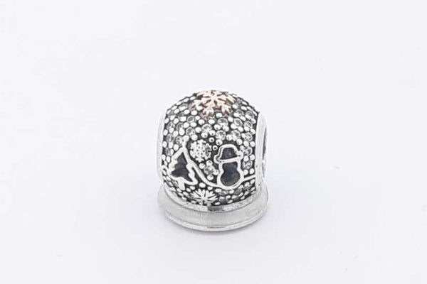 Pandora Sterling Silver 2015 Limited Edition Black Friday Wonderland Snow Globe Charm Eb0425isa